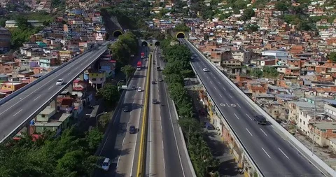 Bridges in Caracas, Venezuela Stock Footage