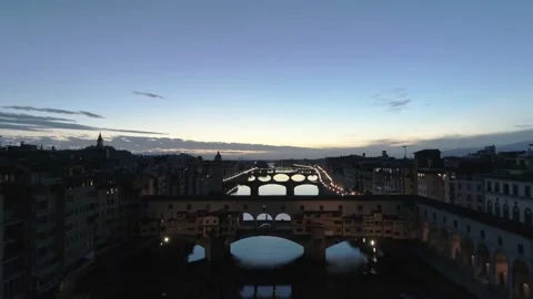 Bridges in Florence Stock Footage 147381258
