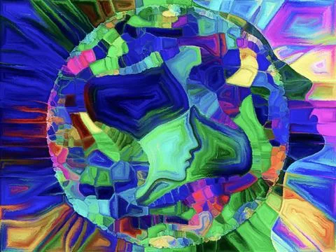 The Bridges of Fragmentation Stock Illustration