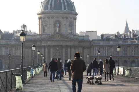 On the bridges of Paris Photos