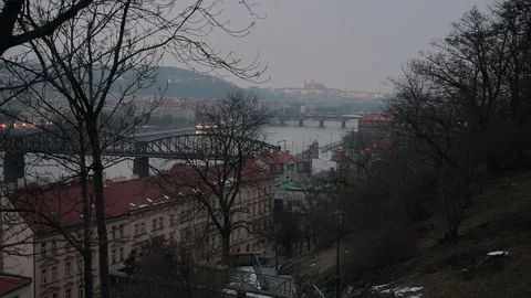 The bridges on the rivers. Stock Footage 83958160