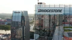 Bridgestone Firestone corporate office b... | Stock Video | Pond5