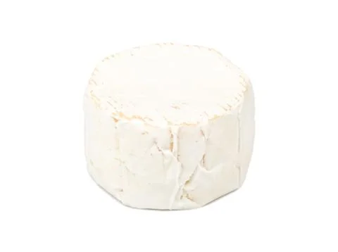 Brie cheese isolated Stock Photos