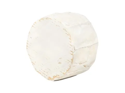 Brie cheese isolated Stock Photos