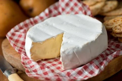 Brie Foto stock