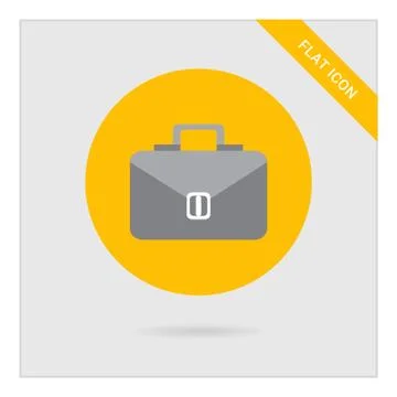 Brief case icon Stock Illustration