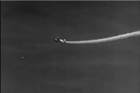 A brief history on the development of the airplane 1940s Stock Footage 99843863