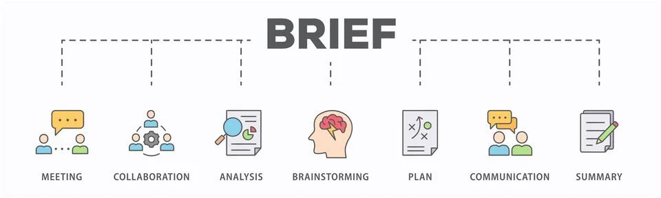 Brief Stock Illustration