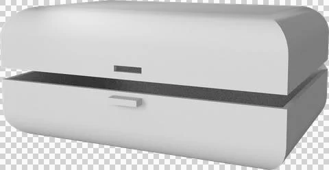 Briefcase against white background 스톡 일러스트