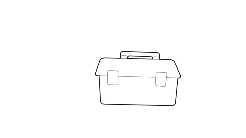 Briefcase icon animation Stock Footage 161039769