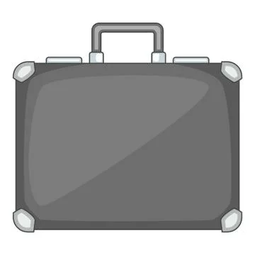Briefcase icon, cartoon style Illustration