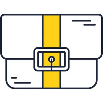 Briefcase icon case vector work business suitcase Stock Illustration