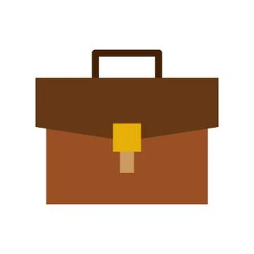 Briefcase icon. flat illustration of Briefcase vector icon for web Stock Illustration