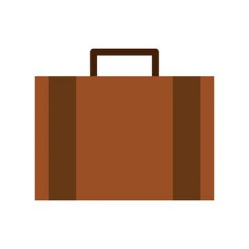 Briefcase icon. flat illustration of Briefcase vector icon for web Stock Illustration