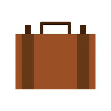 Briefcase icon. flat illustration of Briefcase vector icon for web Stock Illustration