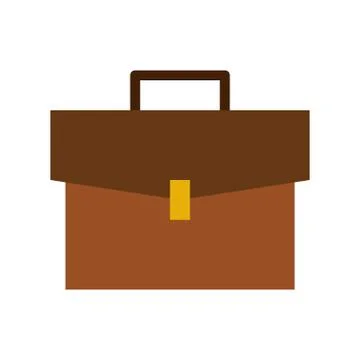 Briefcase icon. flat illustration of Briefcase vector icon for web Stock Illustration