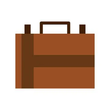 Briefcase icon. flat illustration of Briefcase vector icon for web Stock Illustration