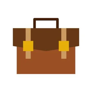 Briefcase icon. flat illustration of Briefcase vector icon for web Stock Illustration