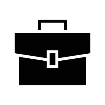 Briefcase icon. flat illustration of Briefcase vector icon for web Stock Illustration