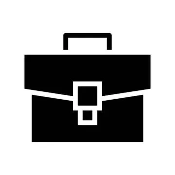 Briefcase icon. flat illustration of Briefcase vector icon for web Stock Illustration