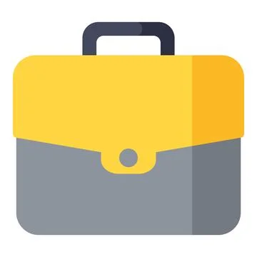 Briefcase icon representing business, professional work, career success Stock-Illustration
