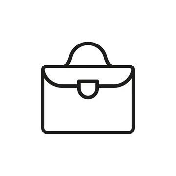 Briefcase icon vector design templates simple and modern Ilustración de archivo