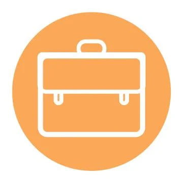 Briefcase icon, vector illustration Stock Illustration
