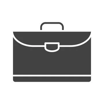 Briefcase icon vector image. Stock Illustration