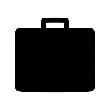 Briefcase icon on white background. Vector illustration. Stock-Illustration