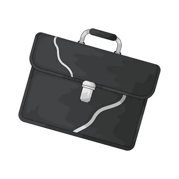 Briefcase illustration Illustrazione stock