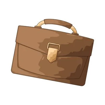 Briefcase illustration Stock Illustration