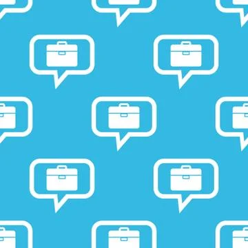 Briefcase message pattern Stock Illustration