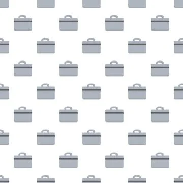 Briefcase pattern representing business, work, and career Stock Illustration