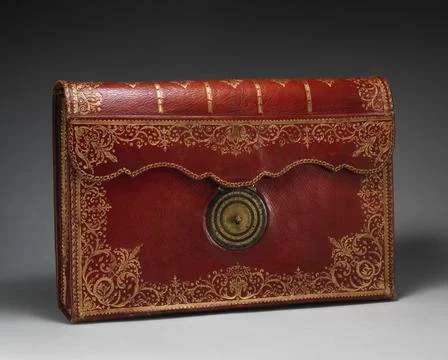 Briefcase (portefeuille or porte documents) third quarter of 18th century F.. Stock Photos