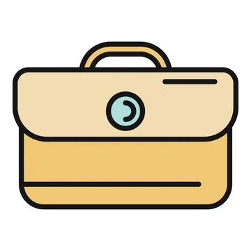 Briefcase representing business, work, management, and professionalism Stock Illustration