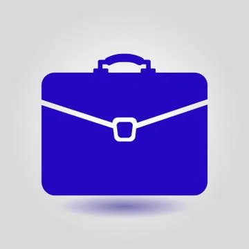 Briefcase sign symbol Stock Illustration
