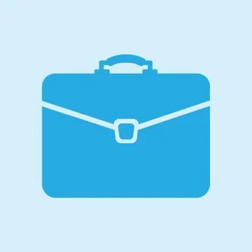 Briefcase sign symbol Stock Illustration