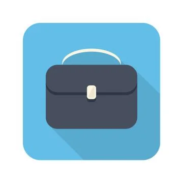 Briefcase stylish icon Stock Illustration