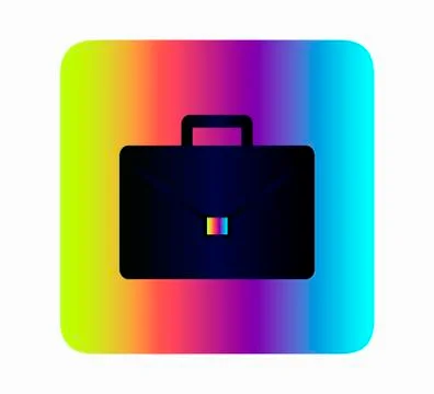 Briefcase. Vector illustration. Stock Illustration