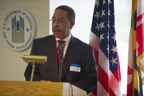 Briefing on HUD funding, operations, programs, goals for Congressional vis... 写真素材
