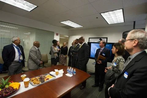 Briefing on HUD funding, operations, programs, goals for Congressional vis... 写真素材