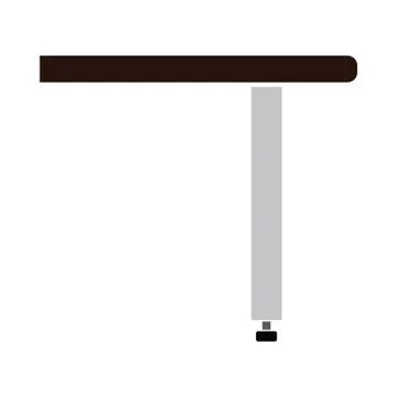 Briefing Table Console Icon Stock Illustration