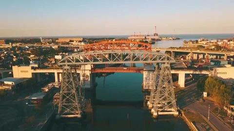 Brige La Boca 6 Stock-Footage 141406825