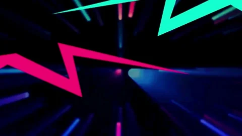 Bright 4K Abstract Background for Party-Themed Projects Stock-Footage 295440532