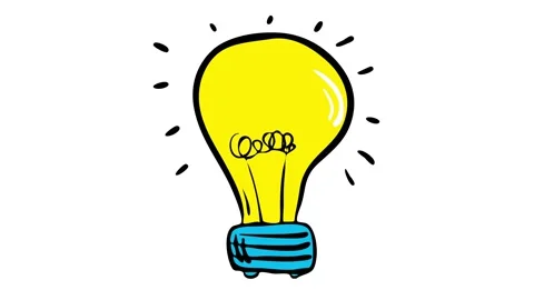 Bright 60 watt light bulb with filament turned on made of thin glass perfect for Stock-Footage 132071856