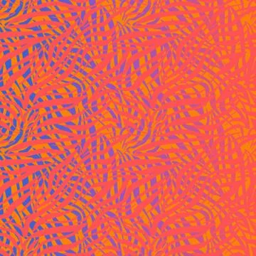 Bright abstract animal pattern Stock Illustration
