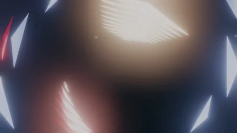 Bright abstract animation of space and time. 库存影片 111868831