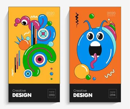 Bright abstract art illustration. The vector is suitable for your project, an Stock Illustration