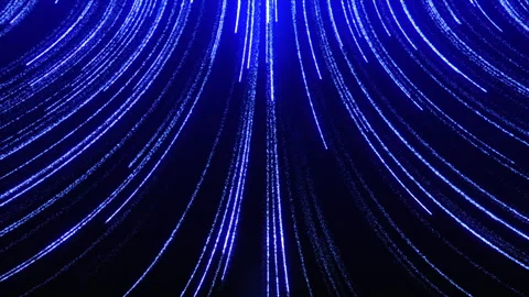 Bright abstract awards background animation. Glittering particle lines flow. Stock Footage 276669288
