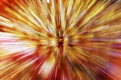 Bright abstract background based on wine glasses with motion blur focus on ce Stock Photos